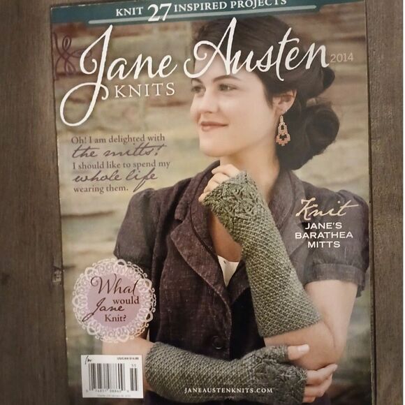 Jane Austin Knits Magazine 2014 Knit 27 Inspired Projects knitting designs - Picture 2 of 2